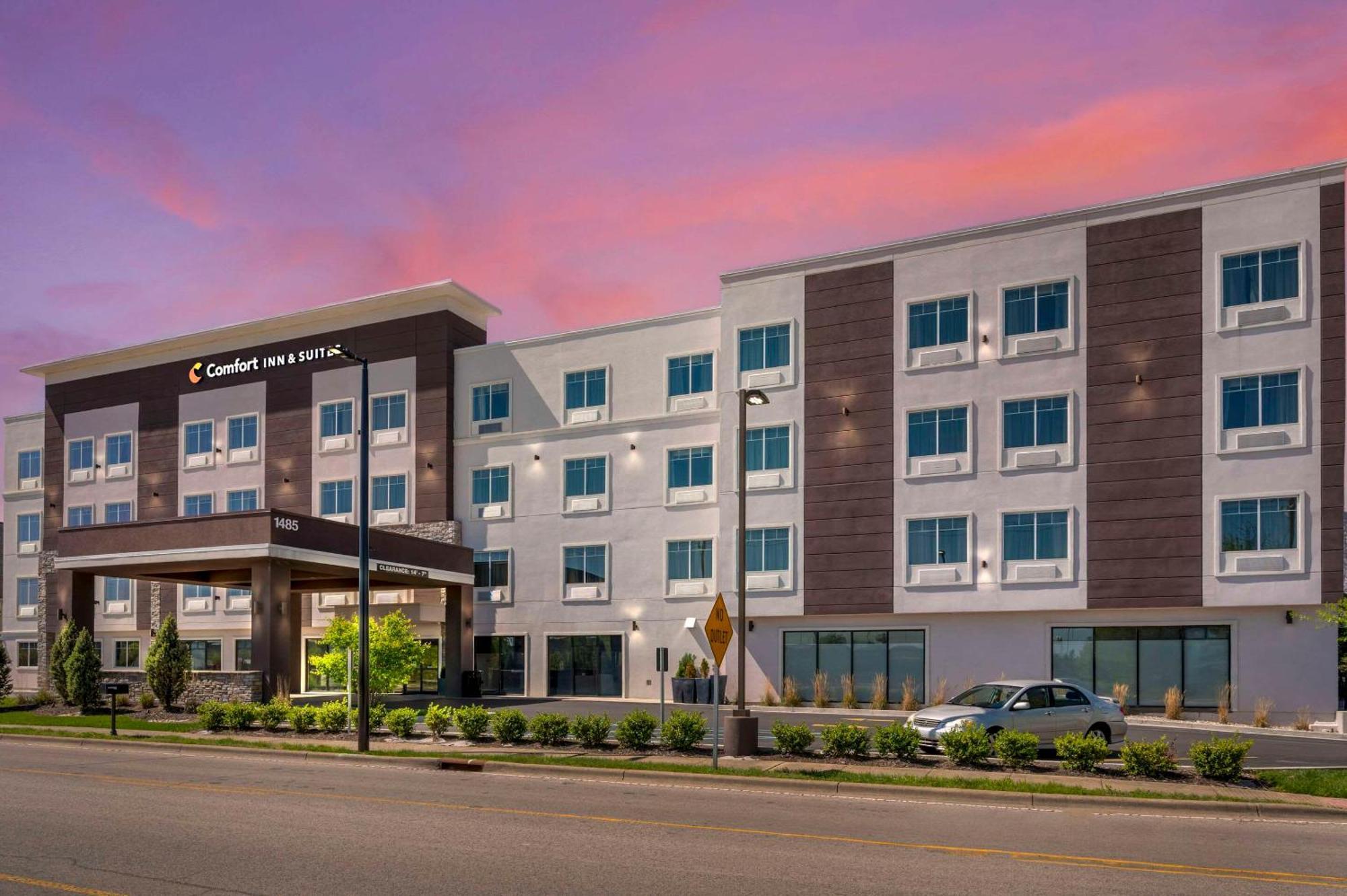 Comfort Inn & Suites Clarksville - Louisville North Exterior foto